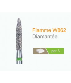 Fraise Flamme W862, très abrasif