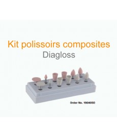 Kit polissoirs composites Diagloss
